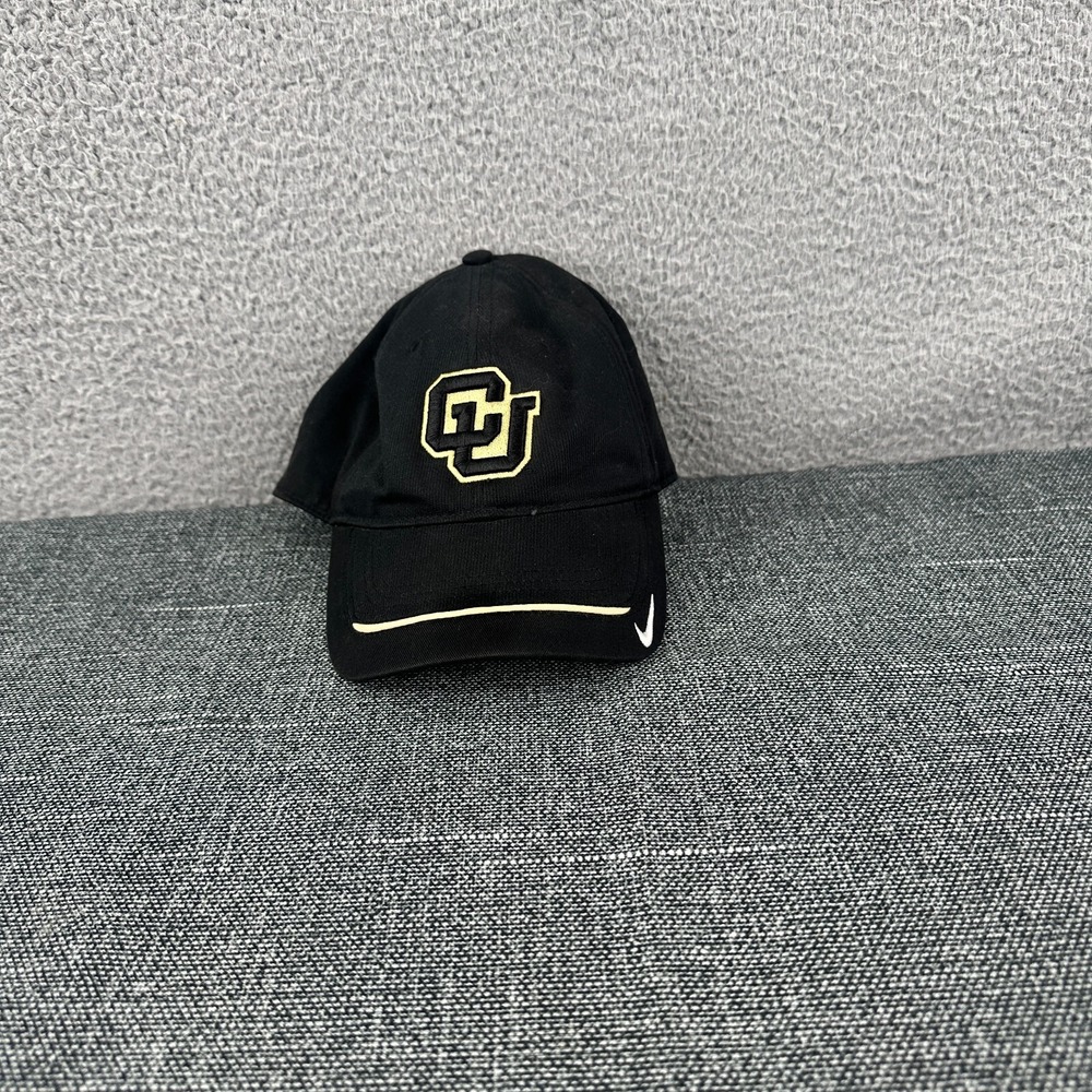 Nike Colorado Buffaloes CU Hat Black Team Adjustable NCAA Vintage Cap